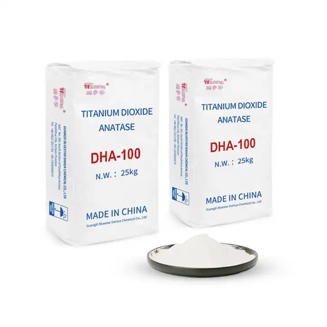 Dostawa fabryczna w Chinach Dwutlenek tytanu Anataz Pigment Dwutlenek tytanu