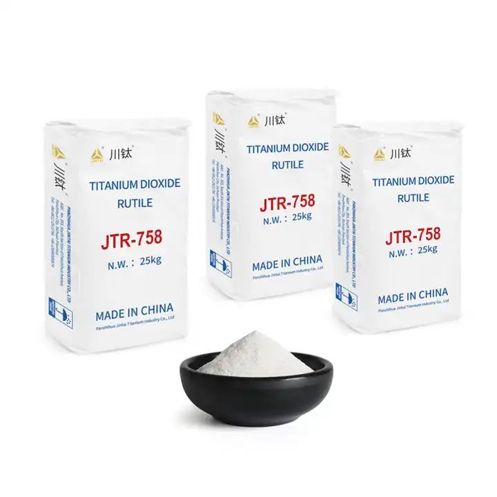 Alto poder cubriente resistente a la intemperie Rutilo Di&oacute;xido de titanio Rutilo para caucho